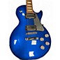 Used 2012 Gibson Nitrous Les Paul Studio Nitrous BLUE Solid Body Electric Guitar