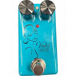 Used Red Witch Seven Sisters Violet Delay Effect Pedal
