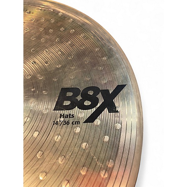 Used SABIAN 14in B8 Pro Hi Hat Pair Cymbal