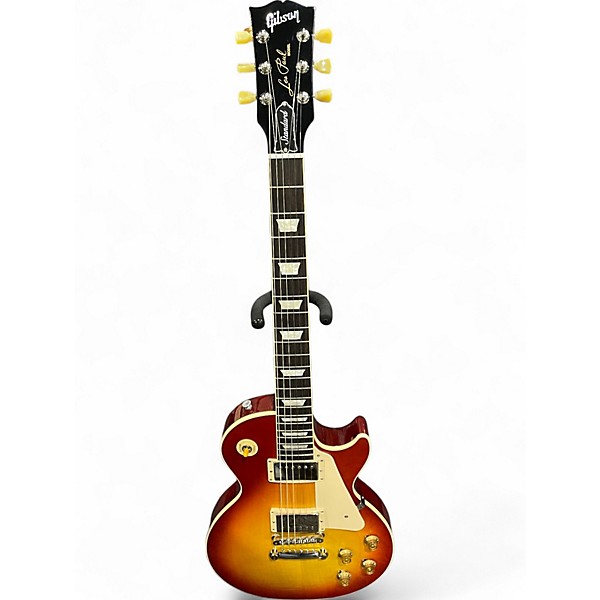 Used 2025 Gibson LES PAUL STANDARD Cherry Sunburst Solid Body Electric Guitar,Specials : American Fashion Style Bags On Sale Used 2025 Gibson LES PAUL STANDARD Cherry Sunburst Solid Body Electric Guitar,Specials : American Fashion Style Bags On Sale