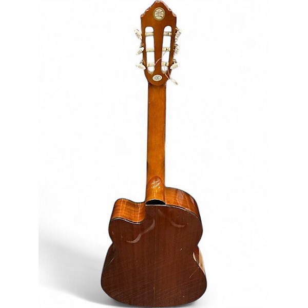 Used Takamine EG124C Natural Classical Acoustic Electric Guitar
