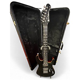 Used Harley Benton Fusion-III HH HT EB Black Solid Body Electric Guitar