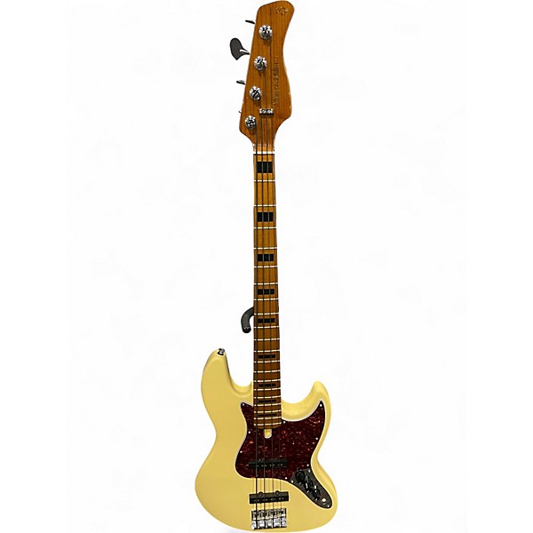 Used Marcus Miller V5 Antique White Electric Bass Guitar