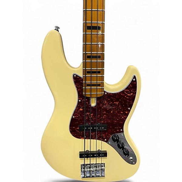 Used Marcus Miller V5 Antique White Electric Bass Guitar