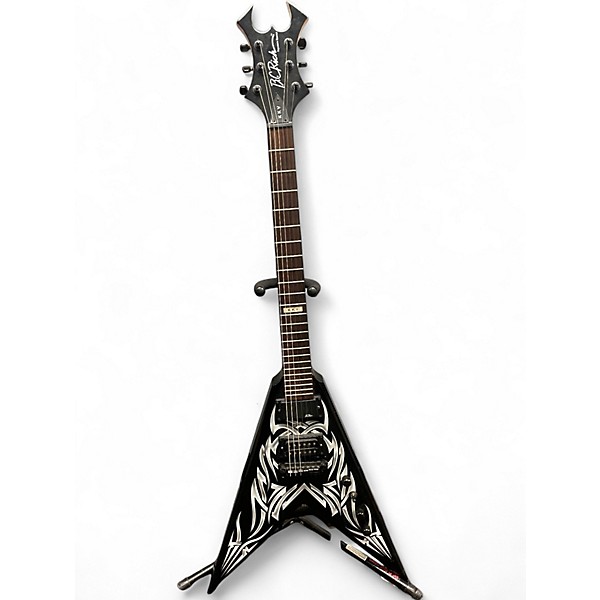 Used Bc Rich KKV BLACK Solid Body Electric Guitar