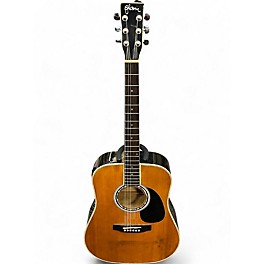Used Esteban AL100 Natural Acoustic Electric Guitar