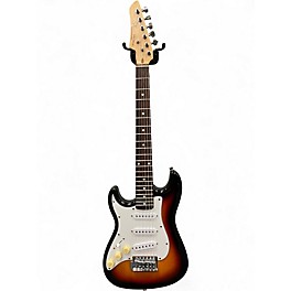 Used SX 3/4 doublecut 3 Color Sunburst Electric Guitar