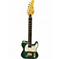 Used Optek Fretlight 200 Series Green Solid Body Electric Guitar thumbnail
