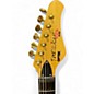 Used Optek Fretlight 200 Series Green Solid Body Electric Guitar