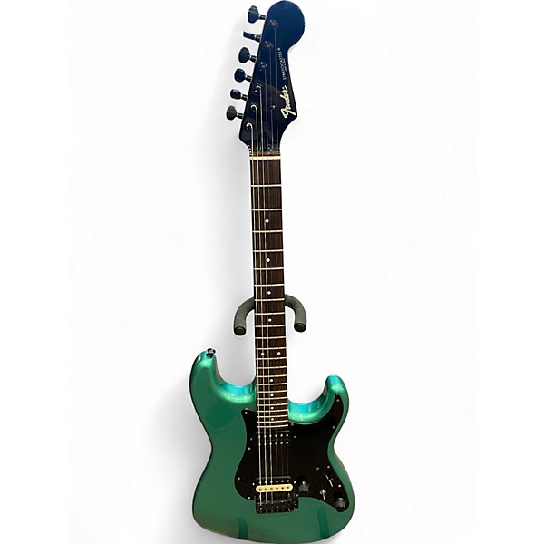 Used Fender Contemporary Boxer Series Stratocaster Sherwood Green Metallic Solid Body Electric Guitar,Specials : American Fashion Style Bags On Sale