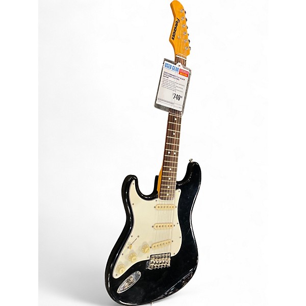 Used Fernandes FST Left-handed Black Solid Body Electric