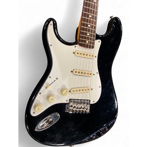 Used Fernandes FST Left-handed Black Solid Body Electric