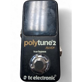 Used TC Electronic Polytune Noir Mini 2 Tuner Pedal