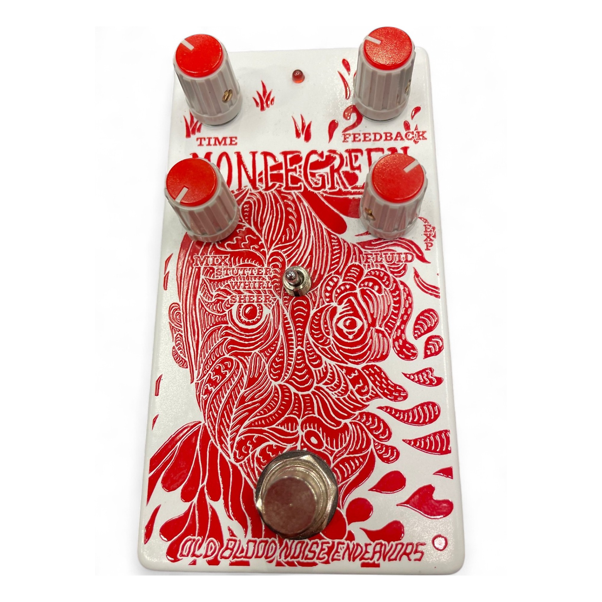 スーパーセール 半額タイムセール Used Old Blood Noise Endeavors MONDEGREEN Effect Pedal ギター