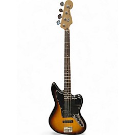 Used Squier Vintage Modified Jaguar Bass 3 Color Sunburst Electric Bass Guitar