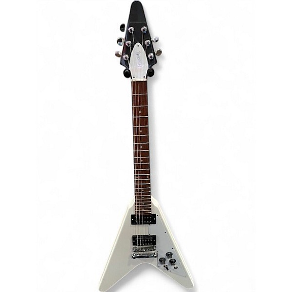 Used Gibson Flying V Standard Alpine White Solid Body Electric Guitar,New Products : American Fashion Style Bags On Sale