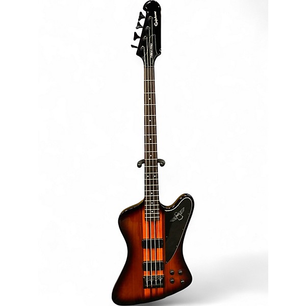 Used Epiphone THUNDERBIRD PRO Sunburst Electric Bass Guitar,Specials : American Fashion Style Bags On Sale
