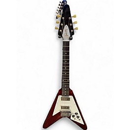Used Gibson Custom 1967 Flying V Reissue Metallic Red Solid Body Electric Guitar