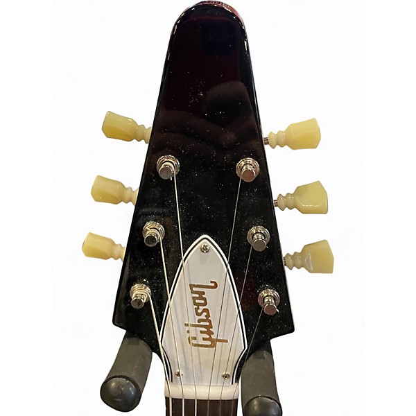 Used Gibson Custom 1967 Flying V Reissue Metallic Red Solid Body Electric Guitar