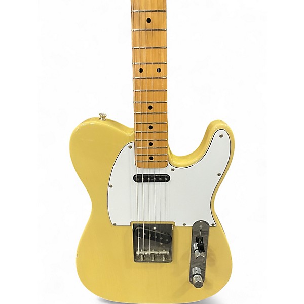 Vintage 1980s Squier TELECASTER MIJ Butterscotch Blonde Solid Body Electric Guitar