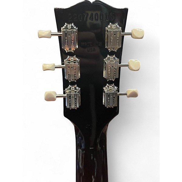 Used Gibson Les Paul Junior Black Solid Body Electric Guitar