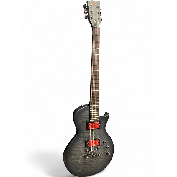 Used ESP LTD BB-600B Black Solid Body Electric Guitar