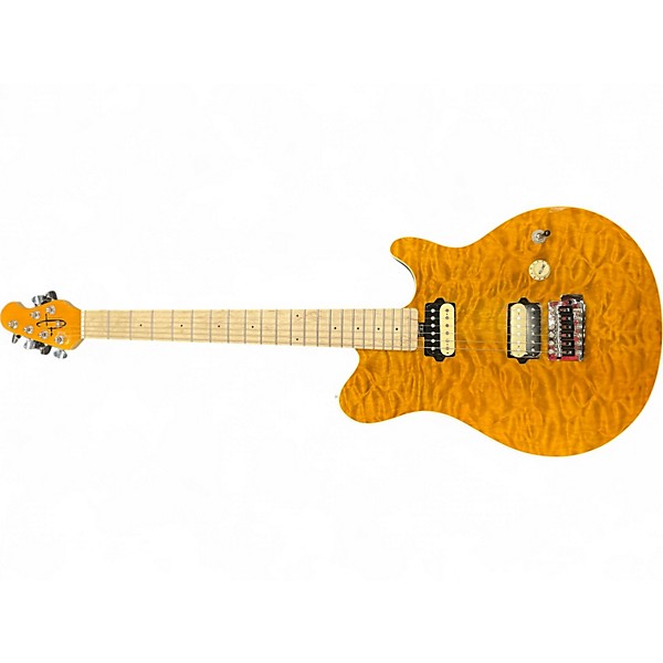 Used Cp By Ernie Ball Solid Body Orange Quilt Solid Body Electric Guitar,Specials : American Fashion Style Bags On Sale