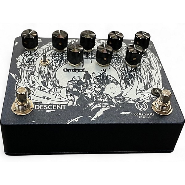 Used Walrus Audio Descent Reverb Effect Pedal
