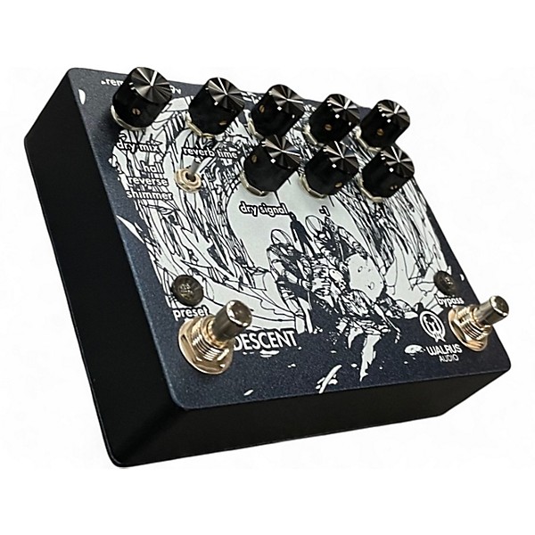 Used Walrus Audio Descent Reverb Effect Pedal
