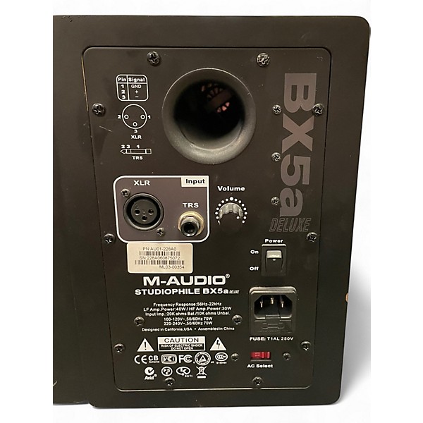 Used M-Audio BX5A Pair Powered Monitor