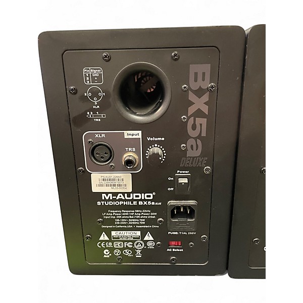 Used M-Audio BX5A Pair Powered Monitor