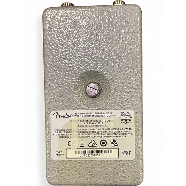 Used Fender Hammertone Flanger Effect Pedal