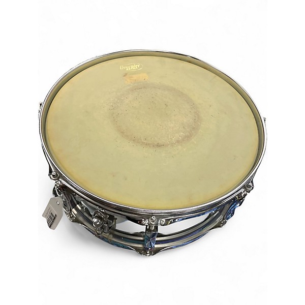Used Premier 14in CHROME OVER METAL SNARE Chrome Drum