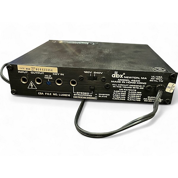 Used dbx 463X Noise Gate