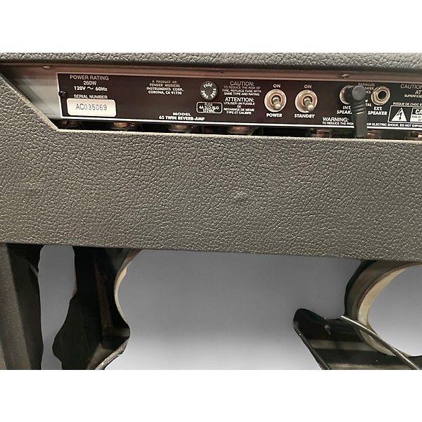 Used Fender 1965 Reissue Twin Reverb 85W 2x12 Tube Guitar Combo Amp