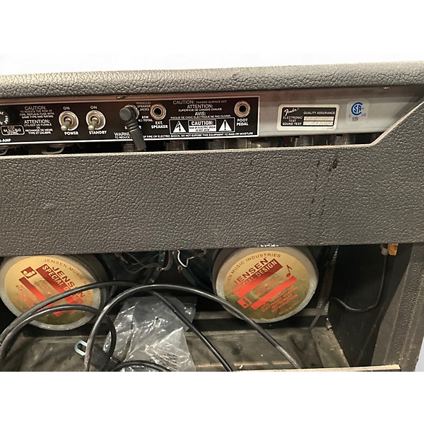 Used Fender 1965 Reissue Twin Reverb 85W 2x12 Tube Guitar Combo Amp