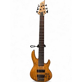 Used ESP LTD B206SM 6 String Natural Electric Bass Guitar