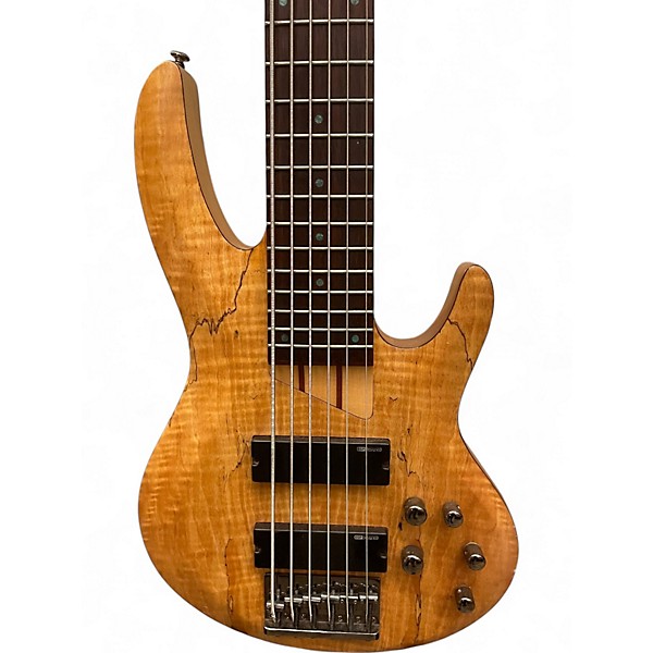 Used ESP LTD B206SM 6 String Natural Electric Bass Guitar