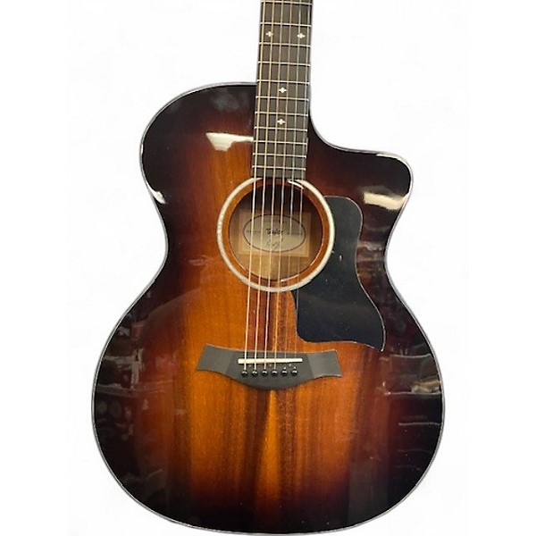 Used Taylor 224CEKDLX Natural Acoustic Electric Guitar