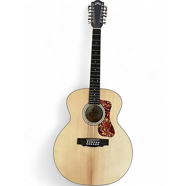 Used Guild F-2512E Natural 12 String Acoustic Guitar