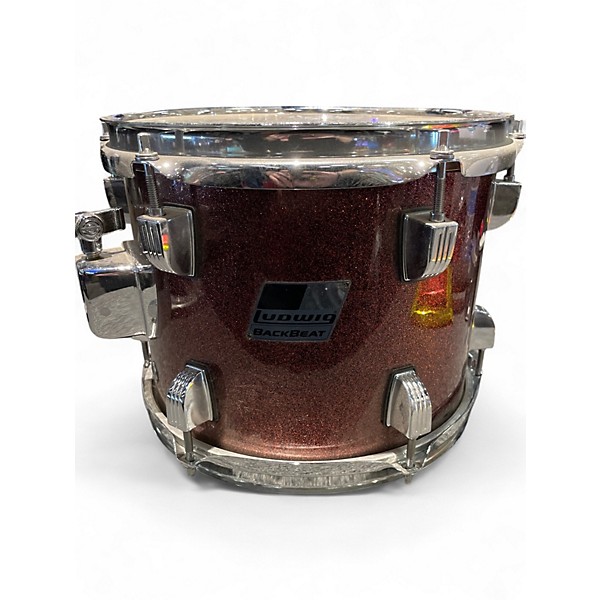 Used Ludwig 5 Piece backbeat 5 piece Red Drum Kit