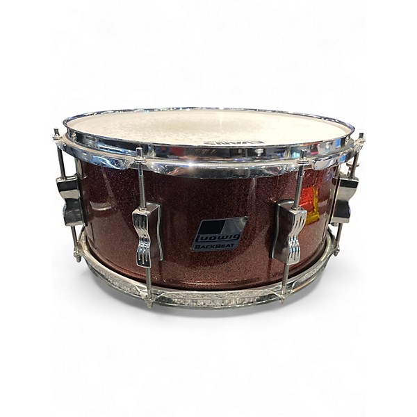 Used Ludwig 5 Piece backbeat 5 piece Red Drum Kit