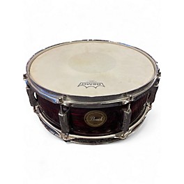 Used Pearl 14in SST SNARE RED Drum
