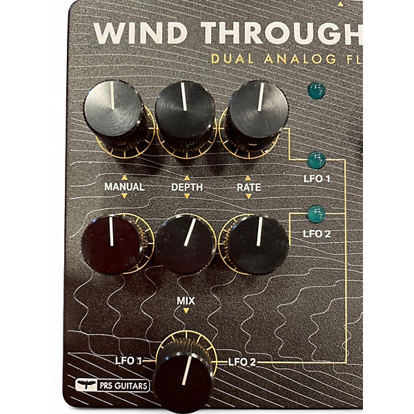 Used 2024 PRS Wind Through the Trees Dual Analog Flanger Effect Pedal