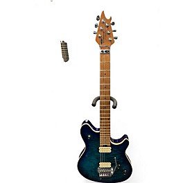Used EVH Wolfgang Special QM Indigo Burst Solid Body Electric Guitar
