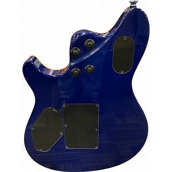 Used EVH Wolfgang Special QM Indigo Burst Solid Body Electric Guitar