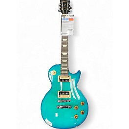 Used 2015 Gibson Les Paul Studio Blue Solid Body Electric Guitar