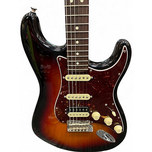 Used Fender American Professional II Stratocaster 3 Color Sunburst Solid Body Electric Guitar