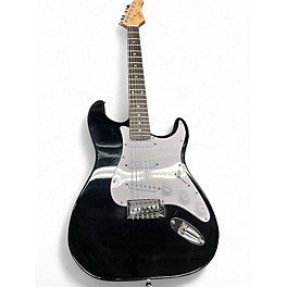 Used Zeny DOUBLE CUT Black Solid Body Electric Guitar