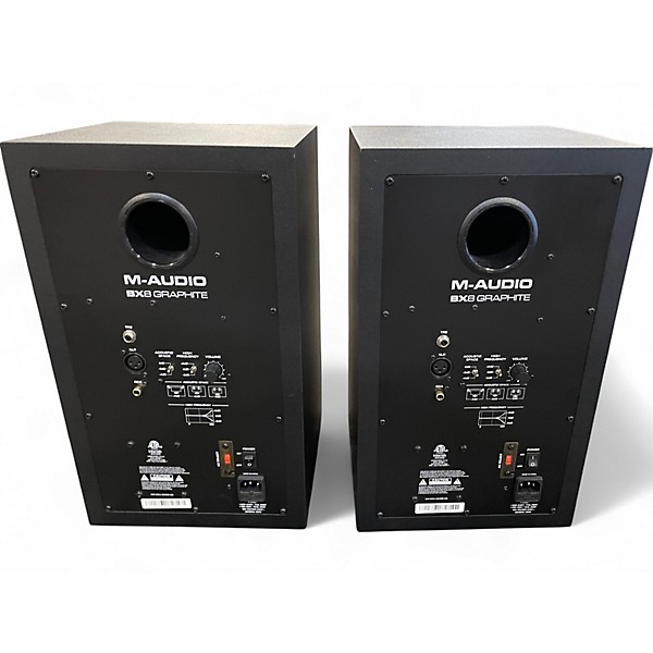 Used M-Audio BX8 D2 Pair Powered Monitor